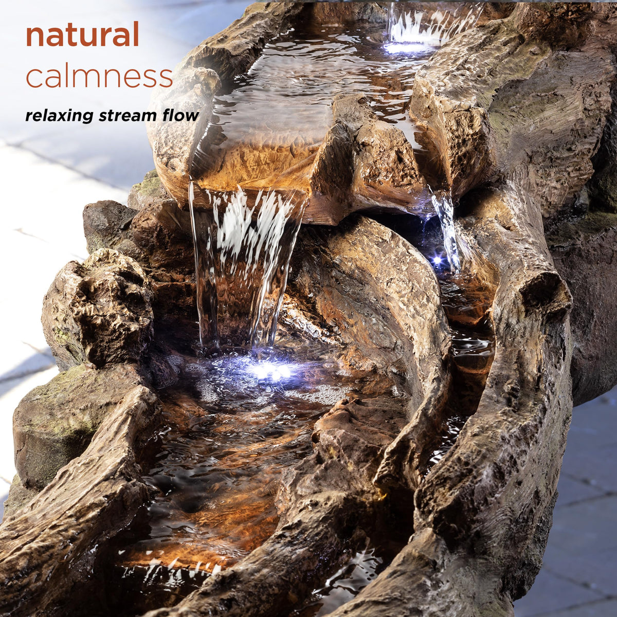 80" Long Indoor (80' L - River Stream w/ LED's)