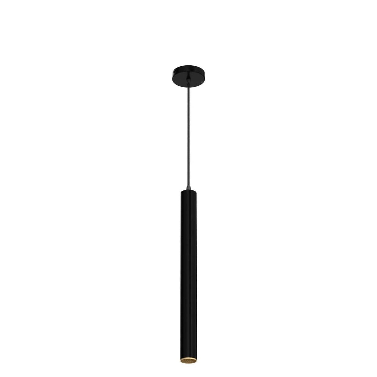 Modern Pendant Lights 4000K LED Dimmable Pendant Light Fixtures Pendant Lighting for Kitchen Island (Black-Dimmable-3p / 15.7inch-3p-1 light)