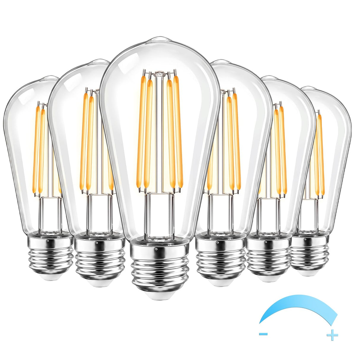 Vintage LED Edison Light Bulbs (6)