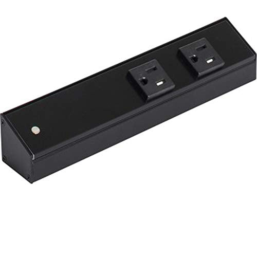 Task Lighting APT Angled Power Strip 24 inch (24 inch Standard / Black)