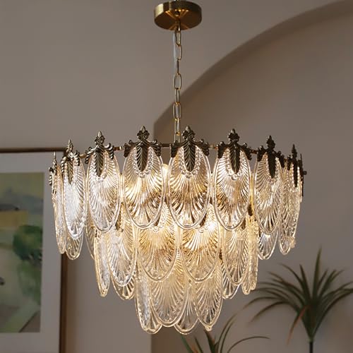 Antique Chandelier 3 (Gold / 23.6 inches)