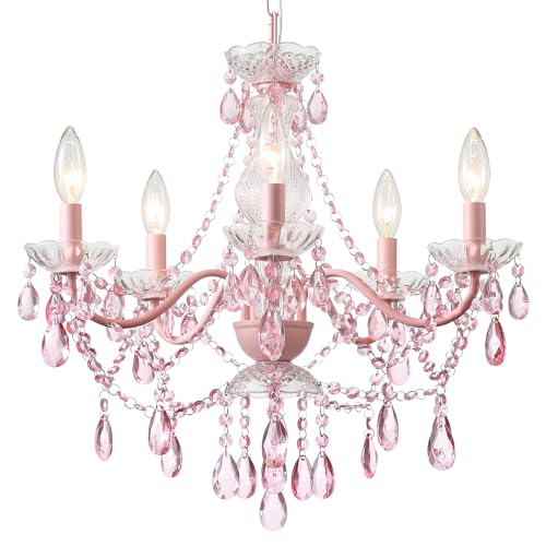 Plug in Crystal Chandelier