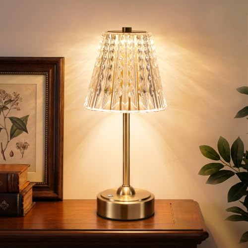 Cordless Touch Table Lamp (Gold-Premium)