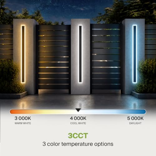 72" LED Linear Wall Sconce (Black)