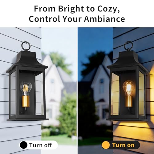 16" Outdoor Wall Lantern (16 inch -1 PK)
