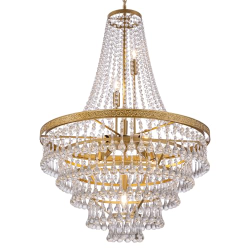 French Empire Crystal Chandeliers