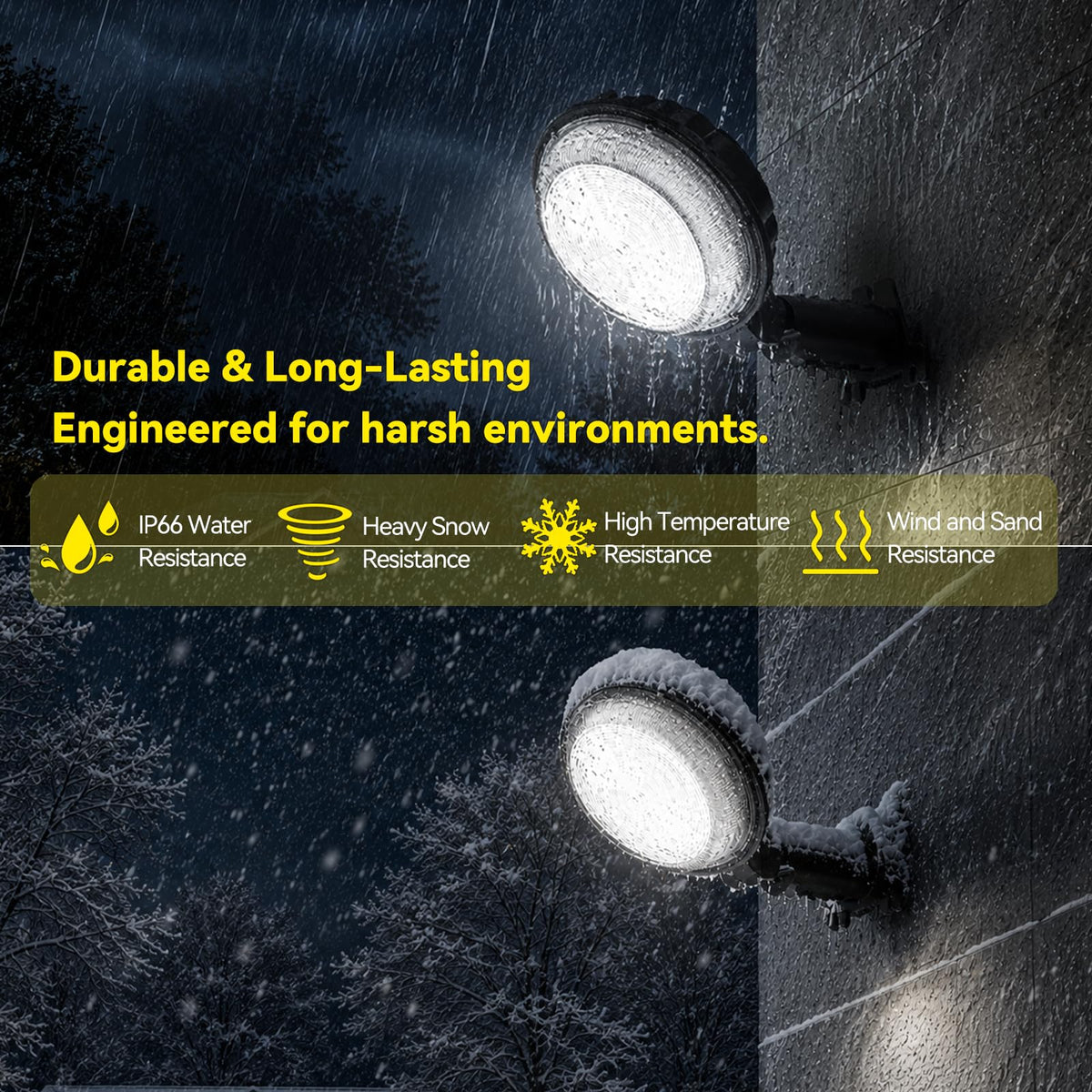 150W LED Barn Light Outdoor Dusk to Dawn Lights