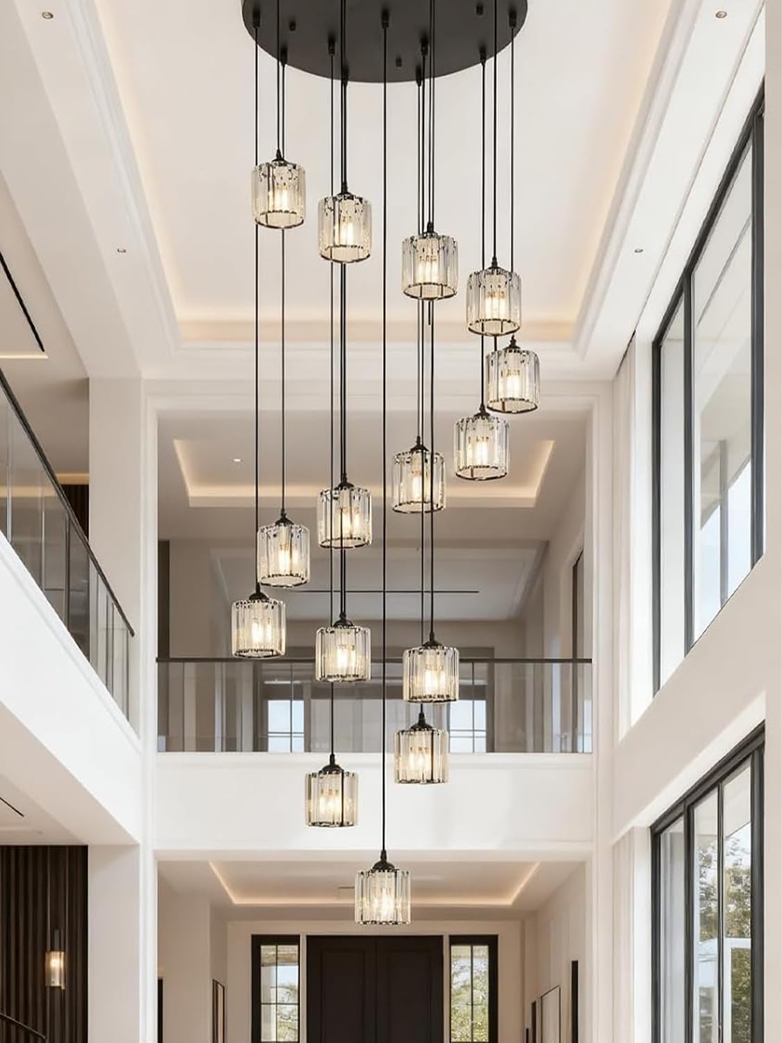 High Ceiling Chandelier 15 Lights (15 lights)