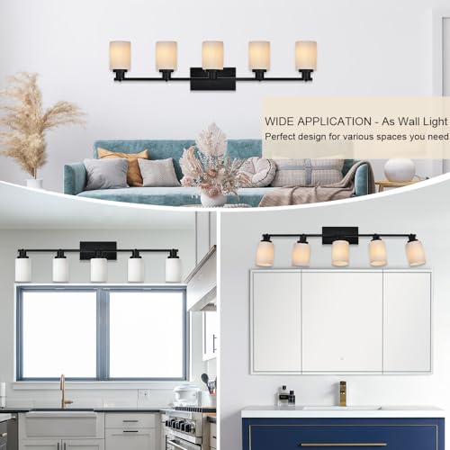 Black Track Lighting Kit (Black / 5-Lights)