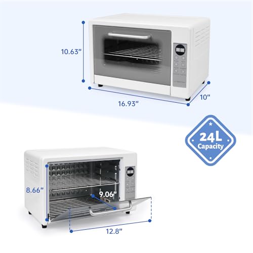 24L Large Capacity Nail Tool Cleaning Machine with LED Time Display (24L)
