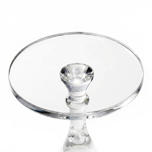 Clear Acrylic Round End Table (Medium)