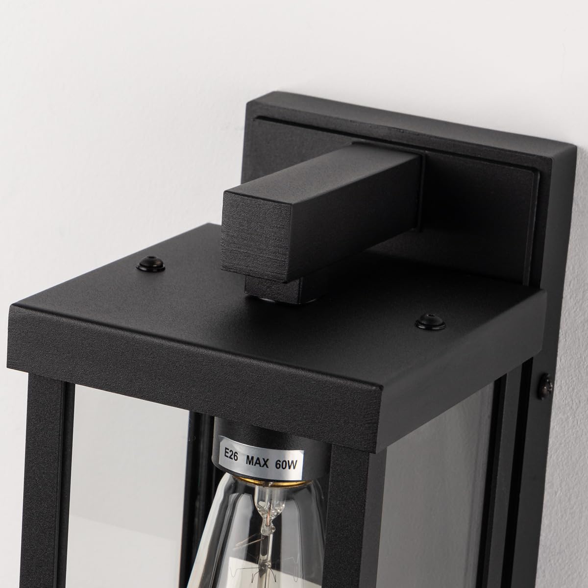 11" Outdoor Wall Sconce (Matte Black / 11-inch)