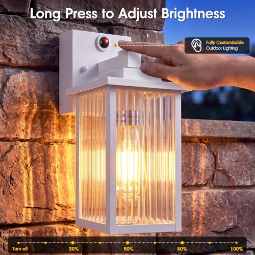 2 Pack Motion Sensor Wall Light (White / 10.6''-2 Pack)