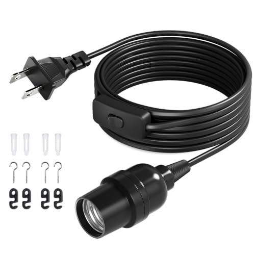 Pendant Light Cord (13ft - Black)