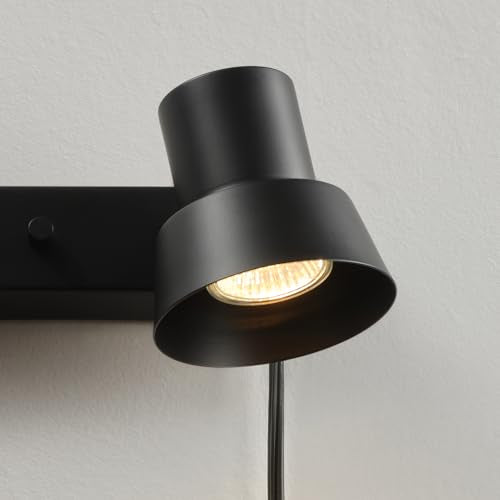 22" 3 Light Matte Black Plug (Edwards (Black))