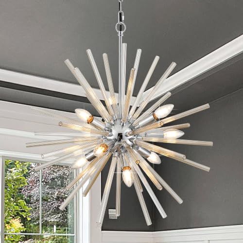 Black Gold Globe Chandelier