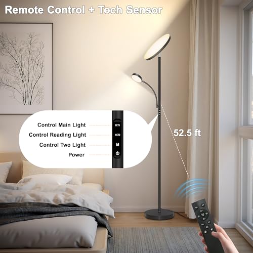 Floor Lamp 42W (Black)