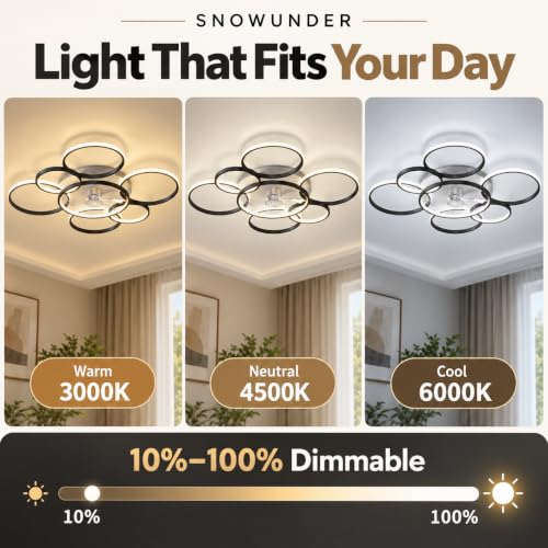 41" Ceiling Fans with Lights