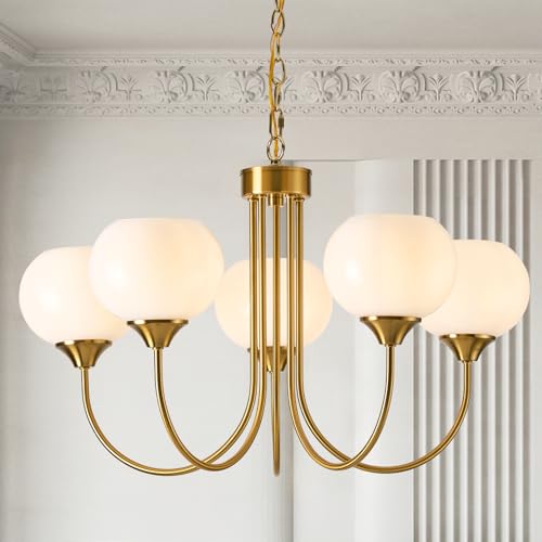 Mid Century Modern Globe Chandelier