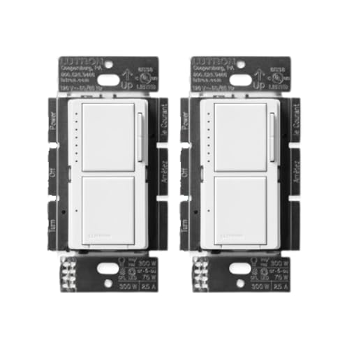 Maestro LED+ Dual Dimmer and Switch (2 Pack / Maestro Dual Dimmer and Switch)