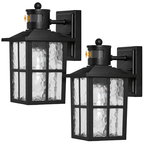 Outdoor Patio Wall Light Fixtures Set of 2