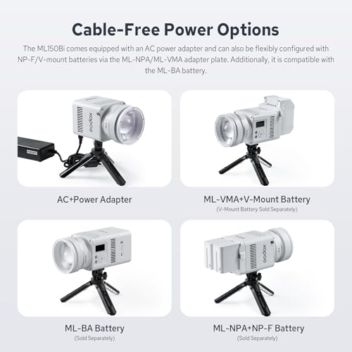 ML150Bi Bi Color COB LED Video Light 150W