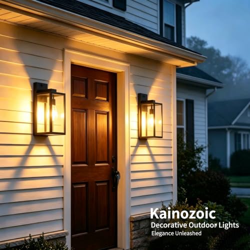 15 Inch Motion Sensor Dawn to Dusk Outdoor Sensor Light Fixture Waterproof Porch Lights Anti (15 Inch)