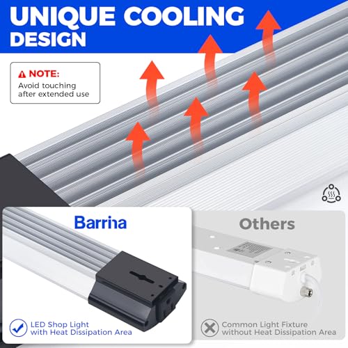 LED Shop Lights for Workshop Garage Basement Workbench