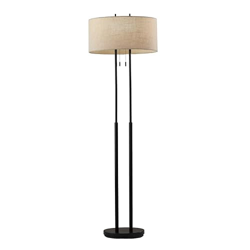 Duet Floor Lamp with Dual Pull Chains (Antique Bronze / Floor Lamp)