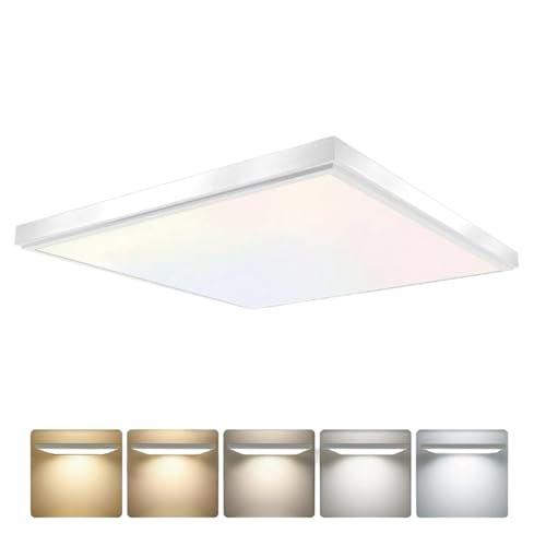 2'x2' 4200 Lumen LED Flat Panel (White 1 Pack / 2x2 Feet)