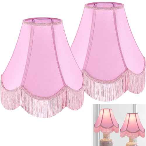 Lamp Shade Set of 2 (Pink / 2 Pack)