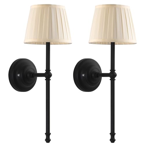 Cordless Wall Sconces Set of 2