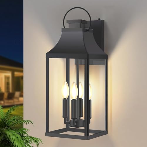 22 Inch Dusk to Dawn Outdoor Wall Sconce (Dusk to Dawn / 22 Inch)