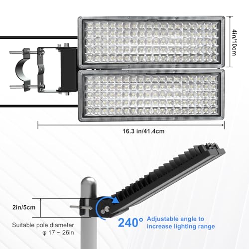200W LED Parking Lot Light (100W*2-STL)