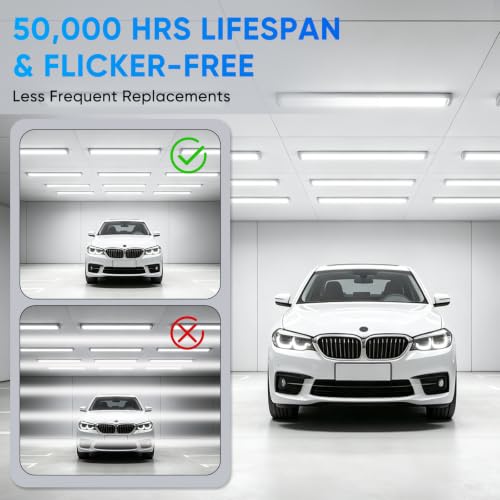 T8 LED Shop Ligh Linkable Garage Lighting