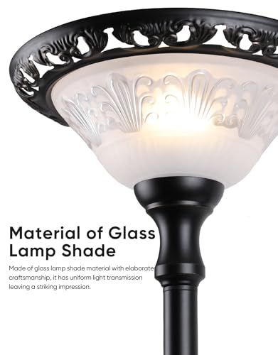 Torchiere Floor Lamps for Living Room (1-Head)