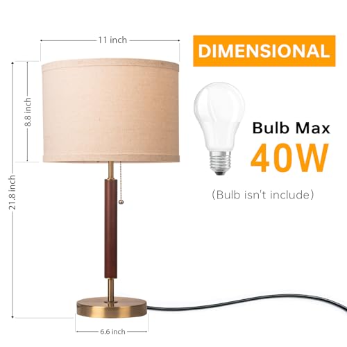 mid Century Modern Desk lamp (Gold)