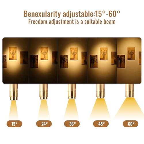 LED Track Lighting Kit 48W Track Light (Gold)