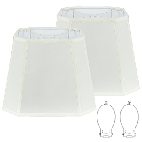 Rectangle Lamp Shades Set of 2 (White)