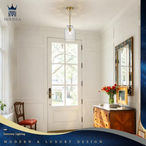 Pendant Light for Kitchen Island Modern Glass Hanging Light Fixture