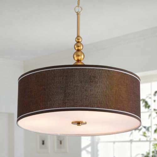 Modern Drum Pendant Light Fixture