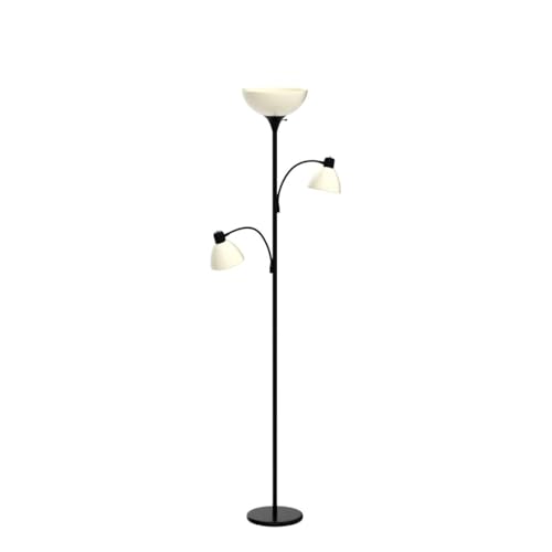 Sky Dome Double LED Floor Lamp (Jet Black)