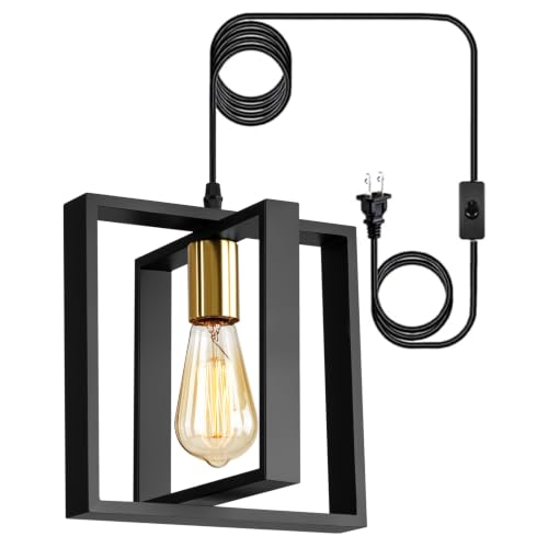 Small Wood Pendant Light