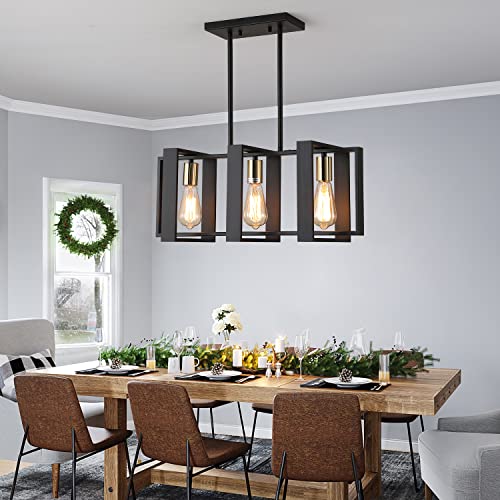 23.6" Island Lighting (Black / 3 Lights)
