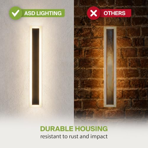 36" LED Linear Wall Sconce (Black)