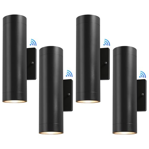 Dusk to Dawn Outdoor Wall Lighting (4 Pack)