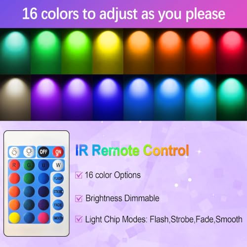 Plug in H Type LED Track Lighting Kits Dimmable RGB Ceiling Fixtures (Black RGB)