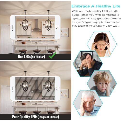 E12 LED Candelabra Light Bulbs