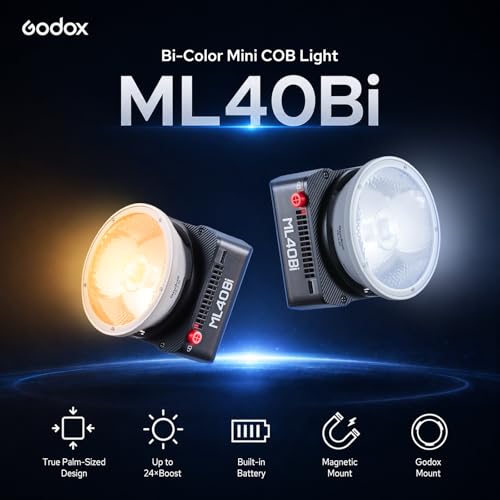 ML40Bi Mini COB Video Light 40W
