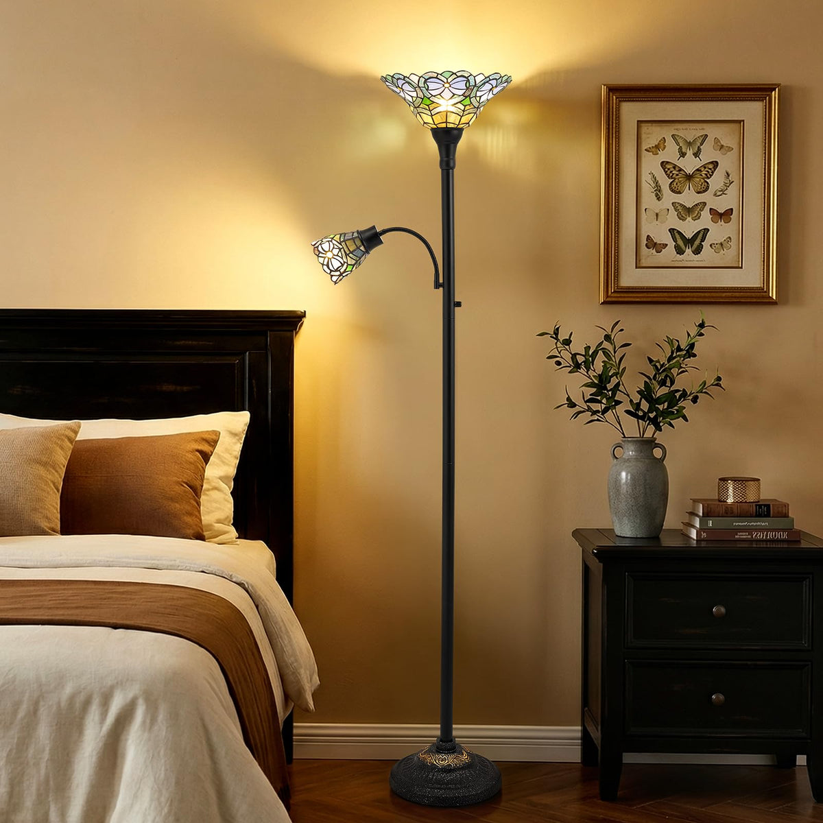 Torchiere Floor Lamps for Living Room (Multicolor)